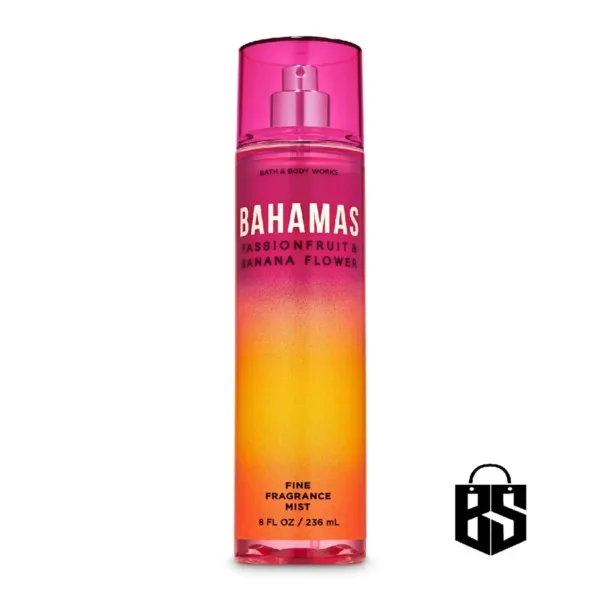 Bahamas Passionfruit And Banana Flower Body Mist (Pink And Yellow)