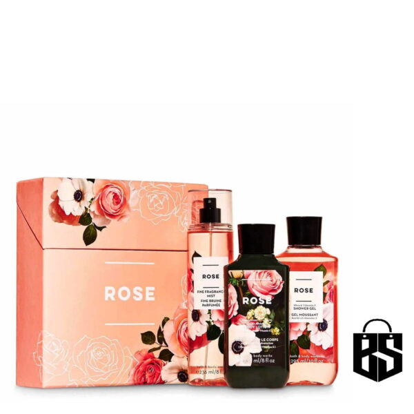 Bath And Body Works Rose Gift Box Set
