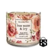 Rose Water &Amp; Ivy 3 Wick Candle