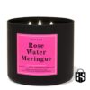 Rose Water Meringue 3 Wick Candle
