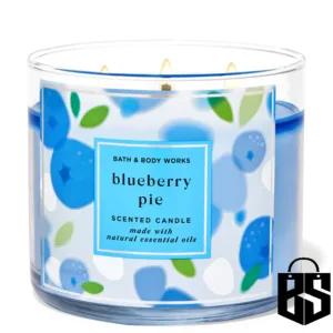 Bbw blueberry pie 3-wick candle