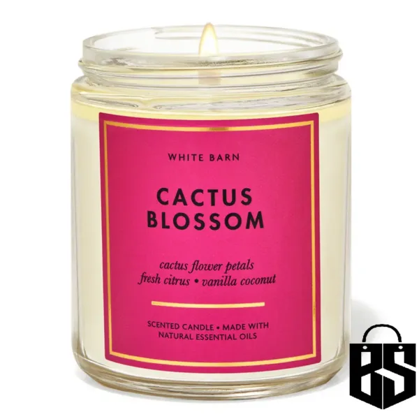Bbw Cactus Blossom Single Wick Candle