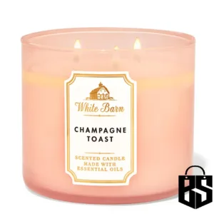 bbw champagne toast 3-wick candle