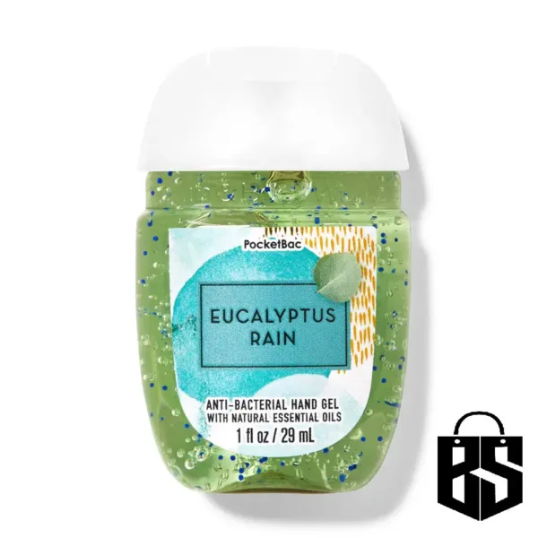 Bbw Eucalyptus Rain Pocketbac Hand Sanitizer