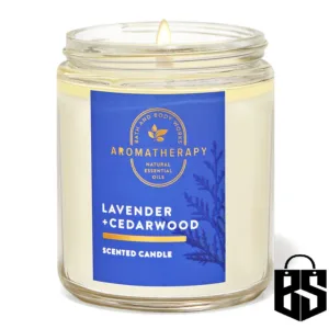 Bbw Lavender Cedarwood Single Wick Candle