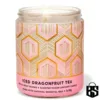 Bbw Iced Dragonfruit Tea Mason Single Wick Candle