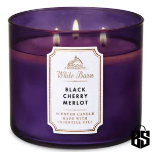 White Barn Black Cherry Merlot 3 Wick Candle