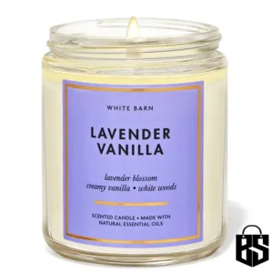 White Barn Lavender Vanilla Single Wick Candle