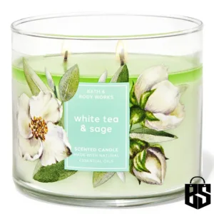 White Tea & Sage 3-Wick Candle